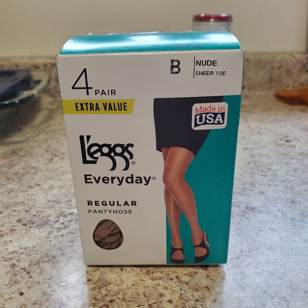 🆕 L'eggs regular Nude pantyhose  (4)